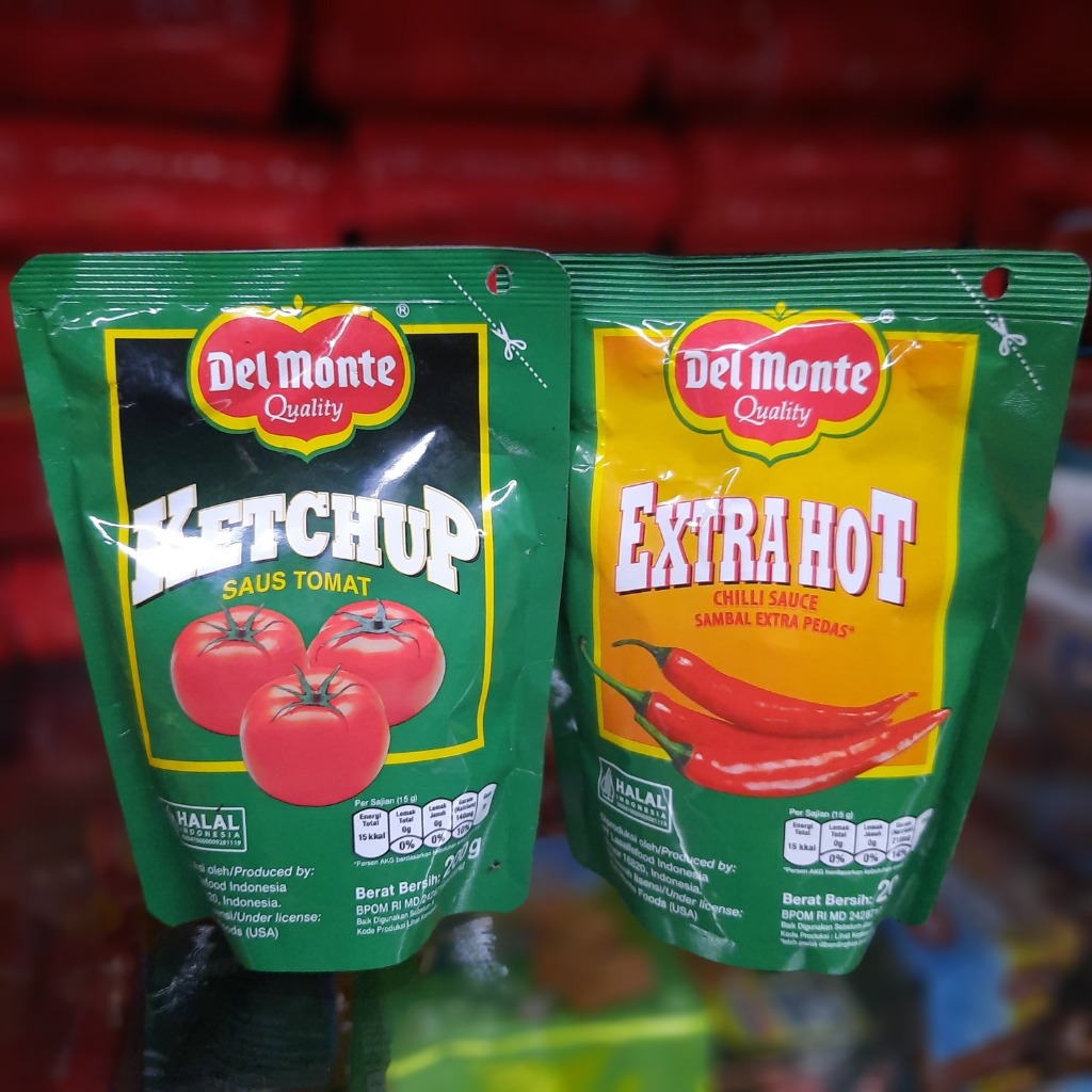 Delmonte Saus Tomat / Saos Sambal Extra Hot Chili (1kg dan 200g)