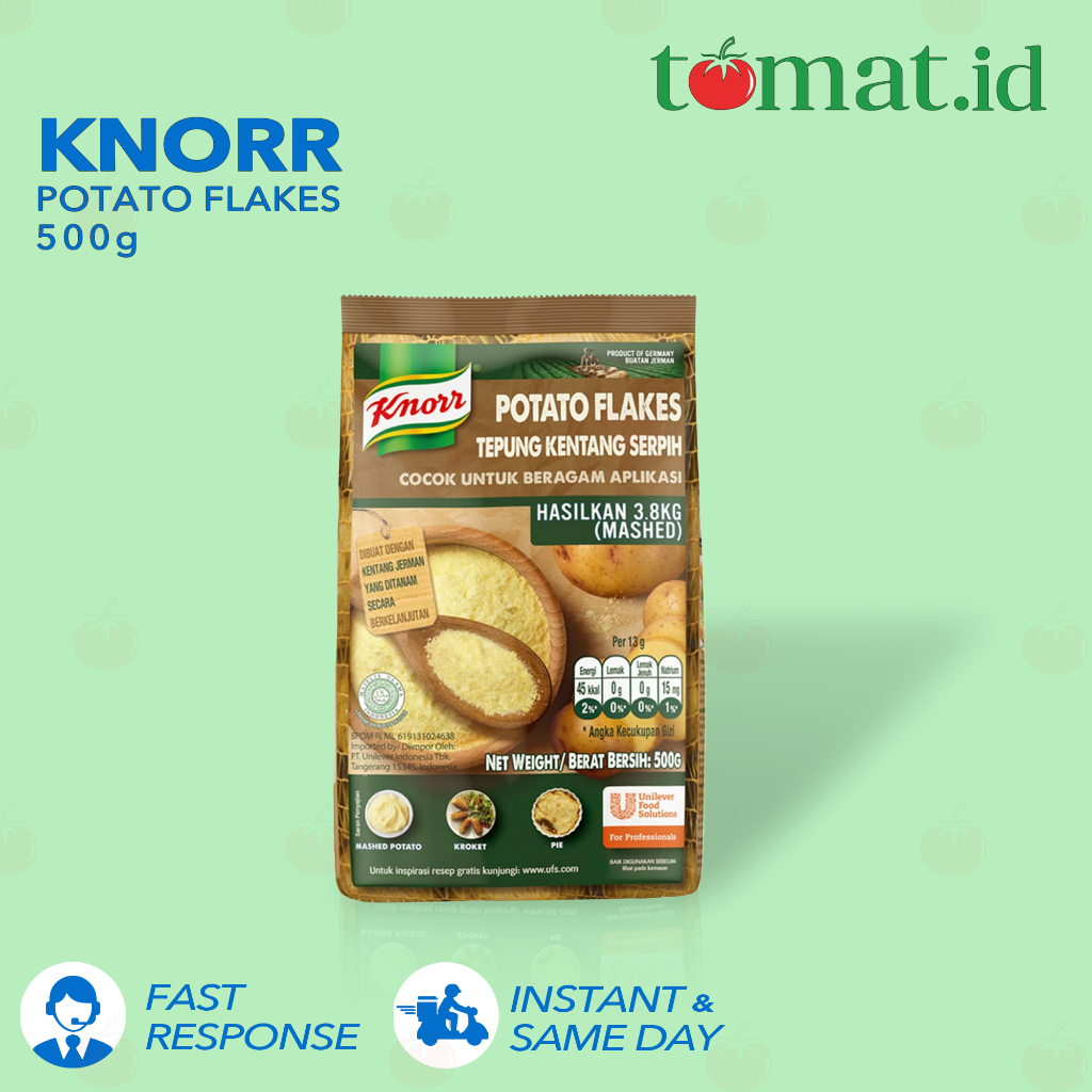 KNORR | Potato Flakes | Mashed Potato | Tepung Kentang Serpih