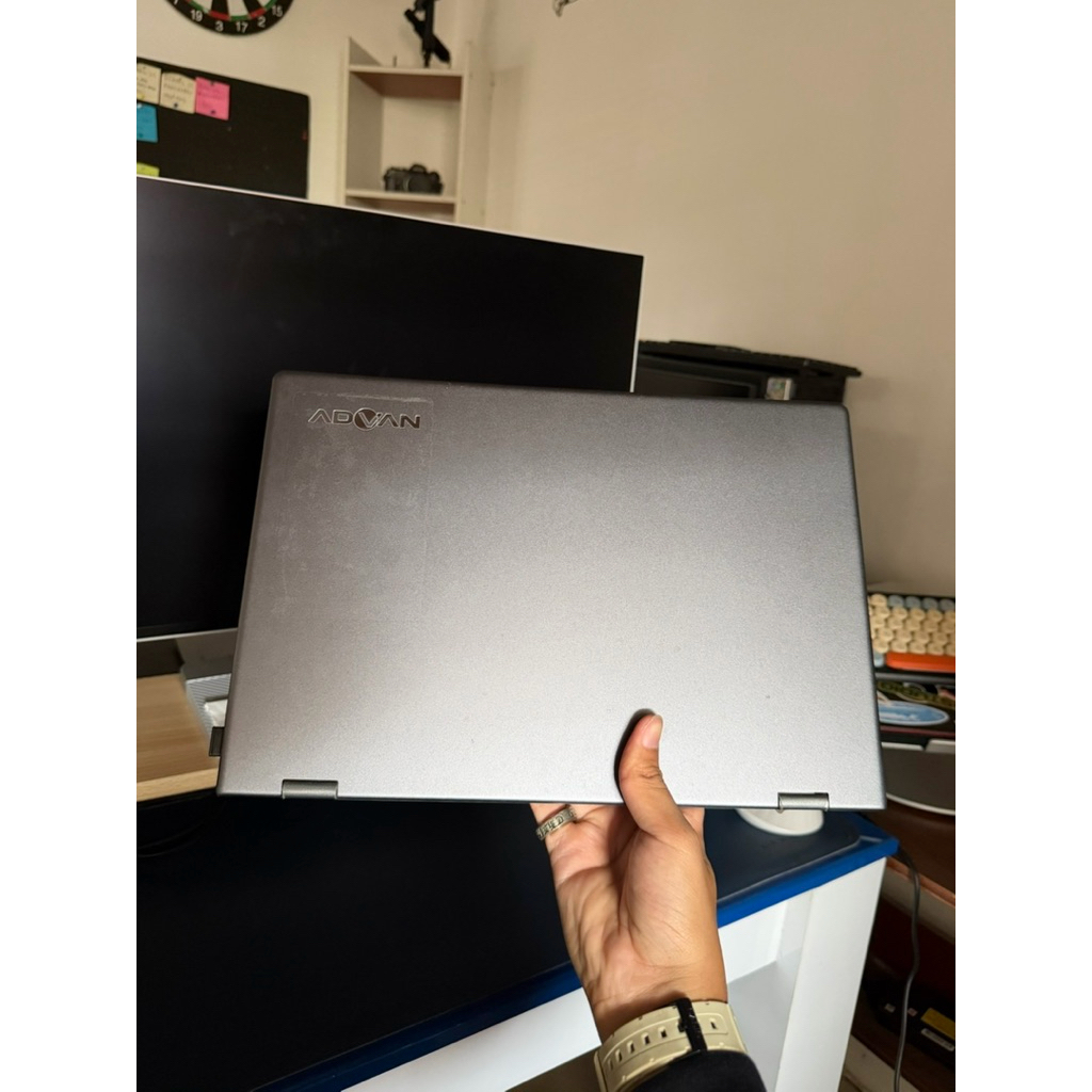 Advan x360 stylus laptop flip 2in1 tablet touchscreen INTEL i5 8+256GB