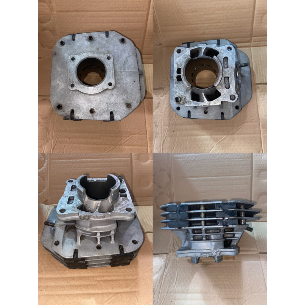 BLOK BORING BURENG BURING BLOK CYILINDER BLOCK SILINDER YAMAHA 125Z YAMAHA 125 ZR V125ZR 5BU Y2 JAPA