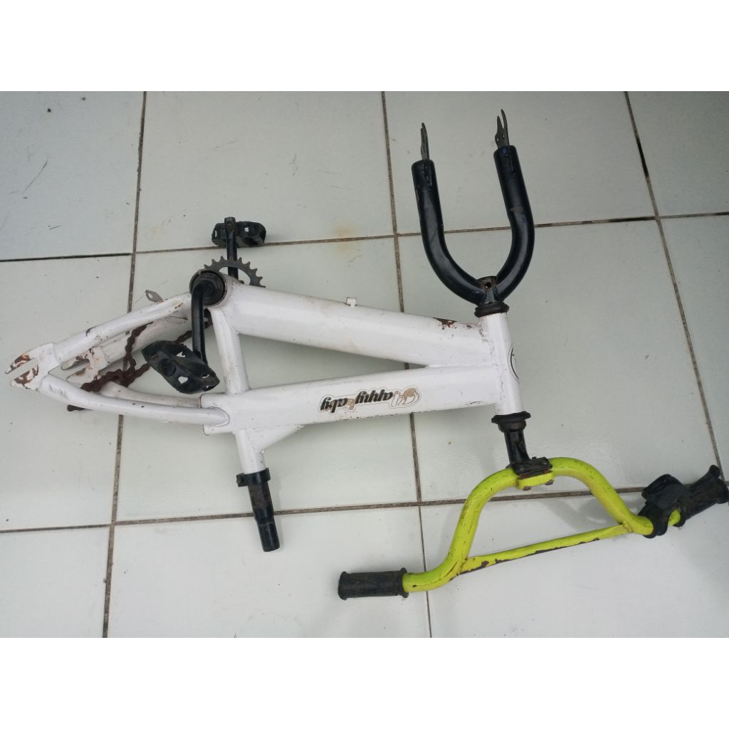 frame rangka sepeda BMX ukuran 12