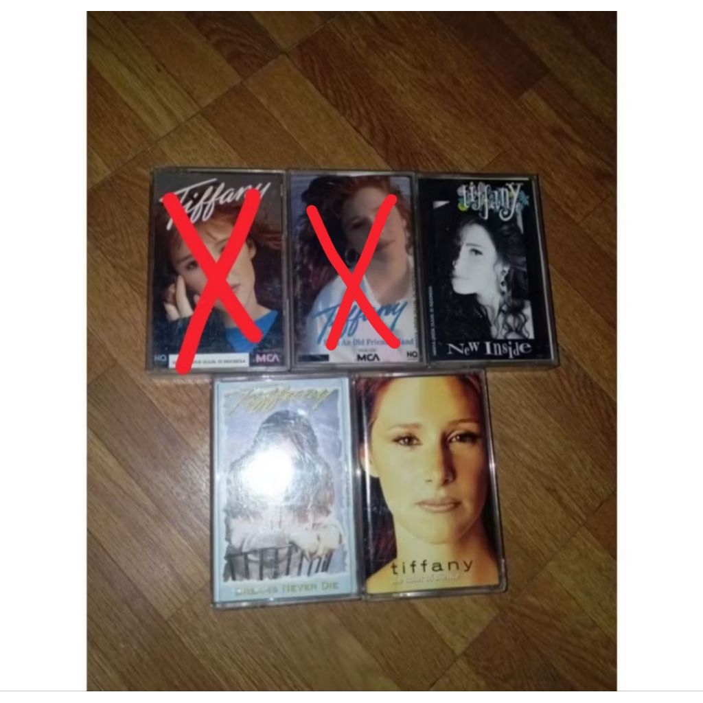 (CEK DESKRIPSI) TIFFANY PAKET KASET PITA CASSETTE TAPE