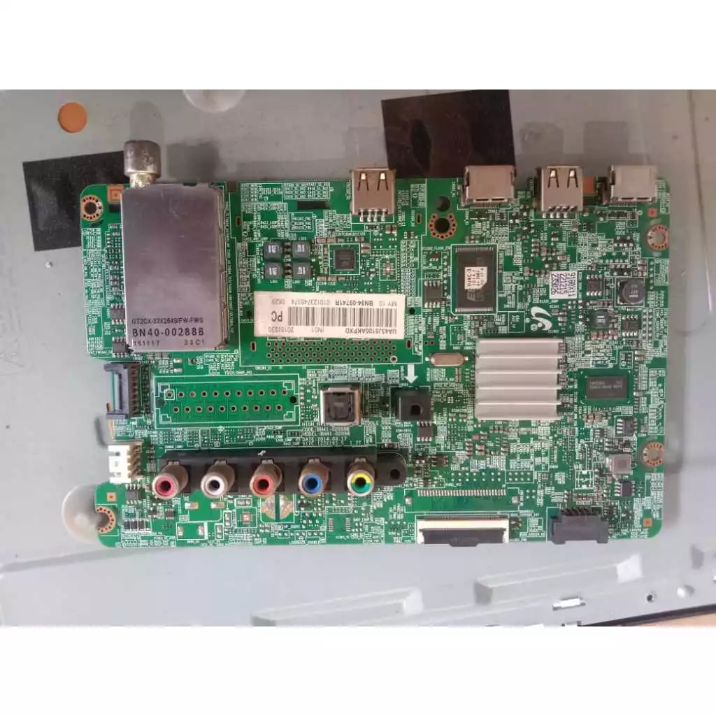 BEKAS NORMAL MB PCB MAINBOARD TV SAMSUNG. UA43J5100AK UA43J5100 mobo ua-43j5100ak 43 INCH