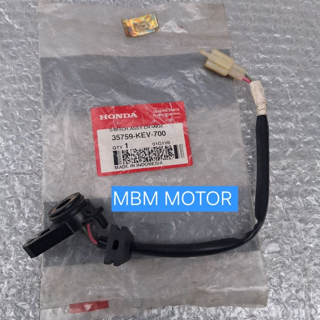 SWITCH NETRAL HONDA SUPRA 100 XX ORI AHM 35759-KEV-700 SWITCH ASSY CHANGE ORIGINAL ASLI