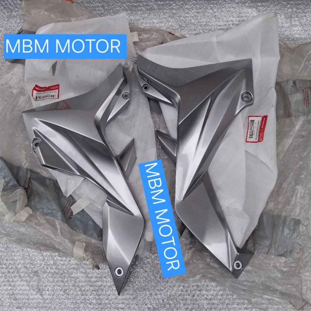 COVER SAYAP BAWAH KANAN KIRI HONDA BLADE LAMA SILVER METALIC ORI AHM 64470-KWB-920DSM 64460-KWB-920D