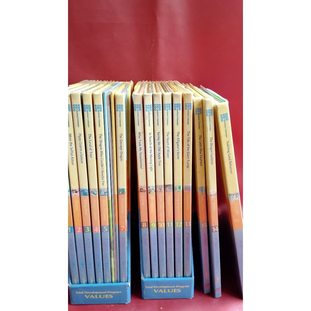 ETL A Child’s First Library of Values | 15 Buku + Panduan Orang Tua | Edukasi Karakter Anak (Prelove
