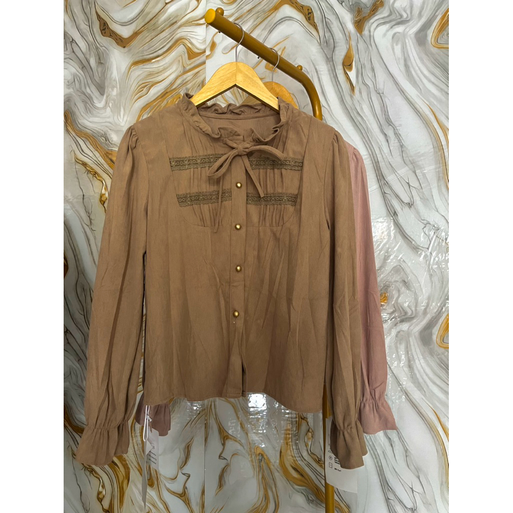 Blouse panjang tali