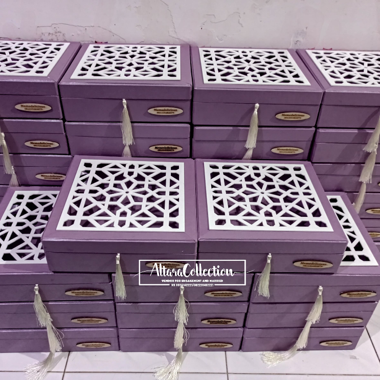 BOX HAMPERS KUE KERING // BOX HAMPERS AKRILIK // BOX HAMPERS