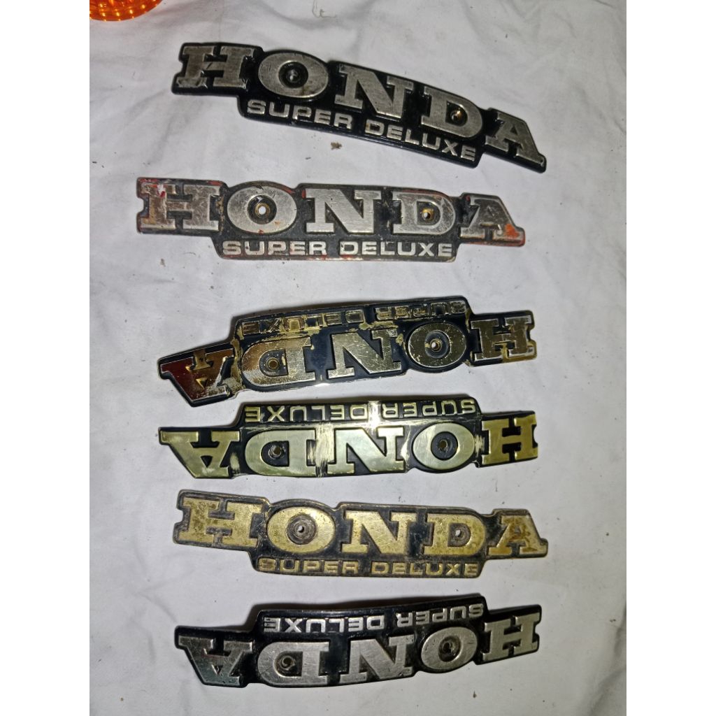 Emblem tangki gl 100/125 original copotan