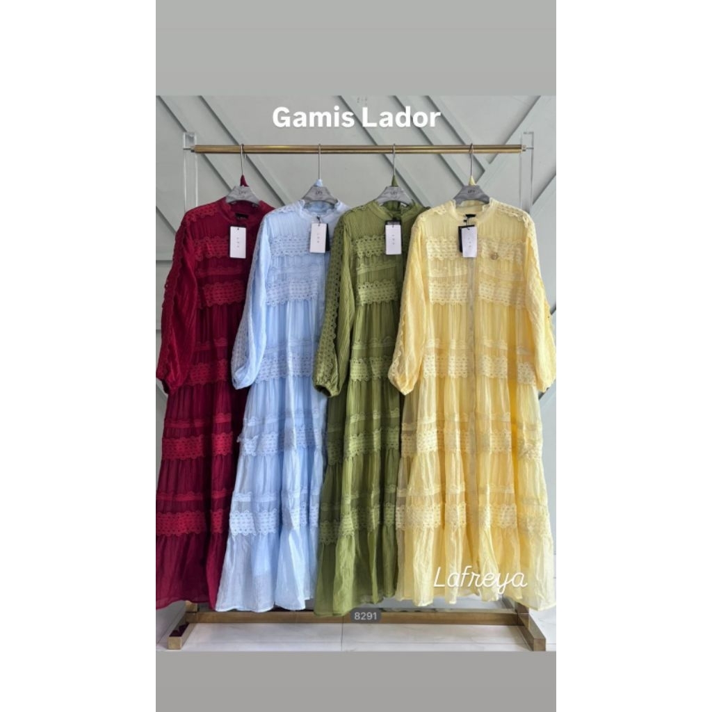 DRESS KATUN BORDIR BOLONG by LFY