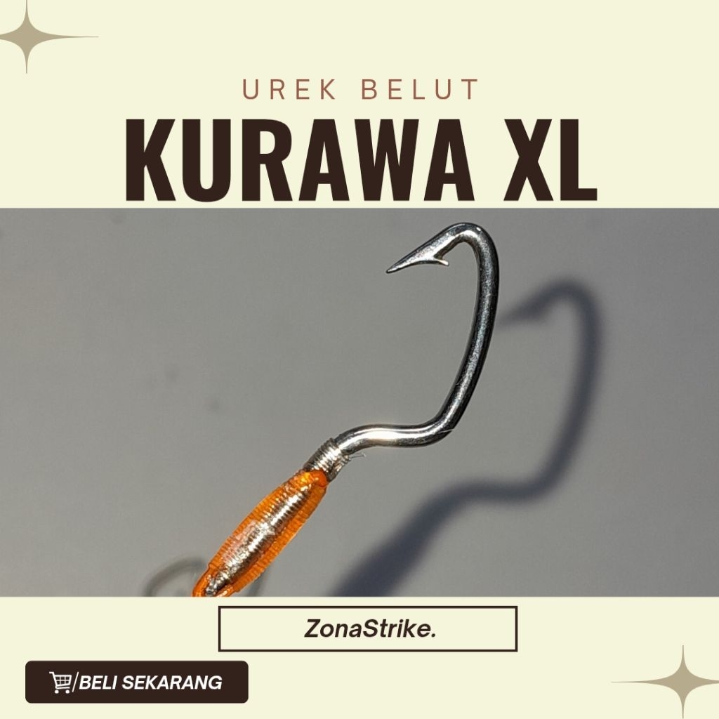 Urek Belut Pancing Belut Kurawa Ukuran XL