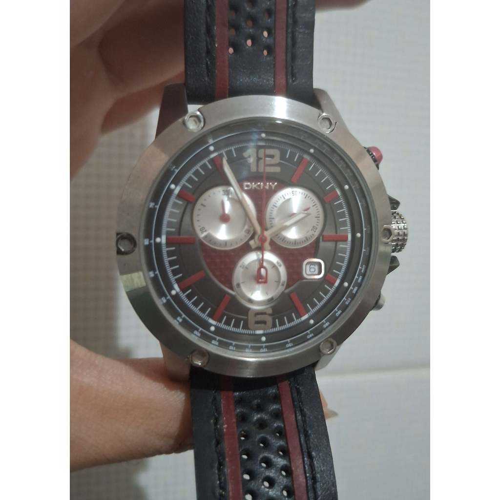 DKNY Men's Watch NY-1389, jam tangan pria