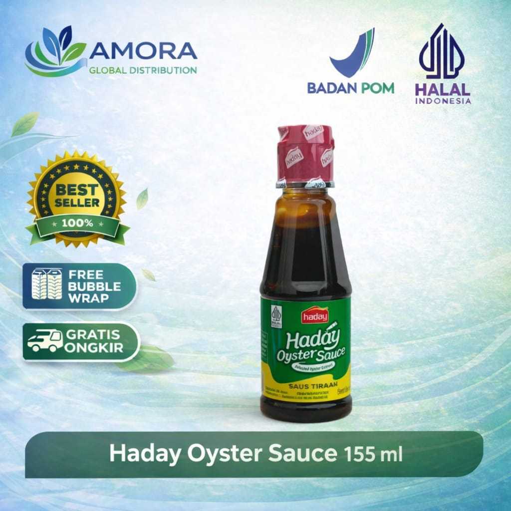 Haday Saus Tiram 180gr Saos Tiram Oriental Oyster Sauce Halal - Saos Tiram Bukan Saori - Saus Tiram