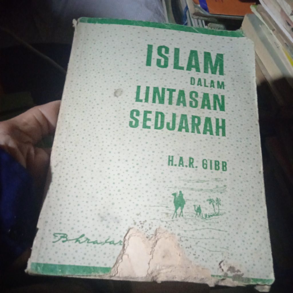 buku H.A.R. Gibb, Islam dalam Lintasan sedjarah, buku Edjaan lama tahun 1960