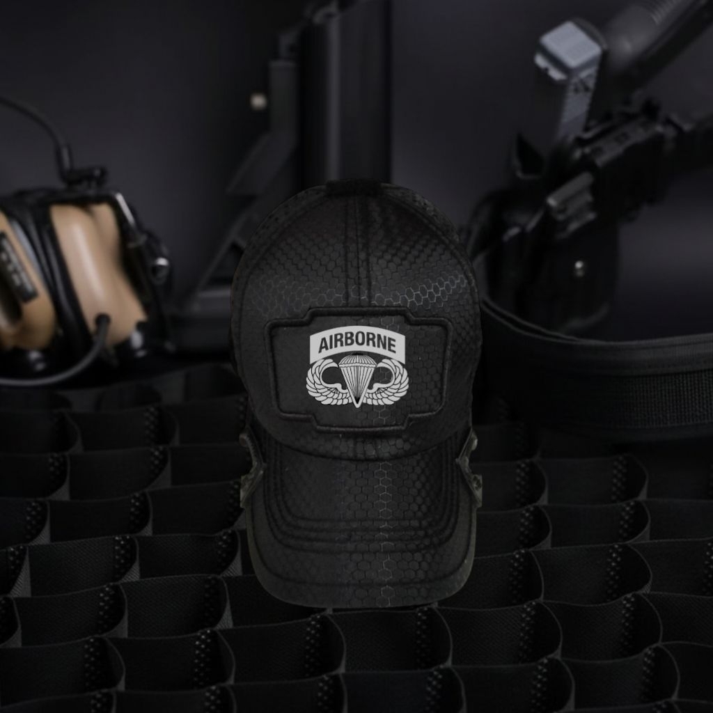 Topi coak tactical laser logo AIRBORNE
