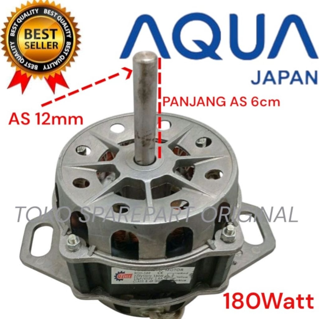 DINAMO MESIN CUCI 1 TABUNG AQUA TOP LOADINGG