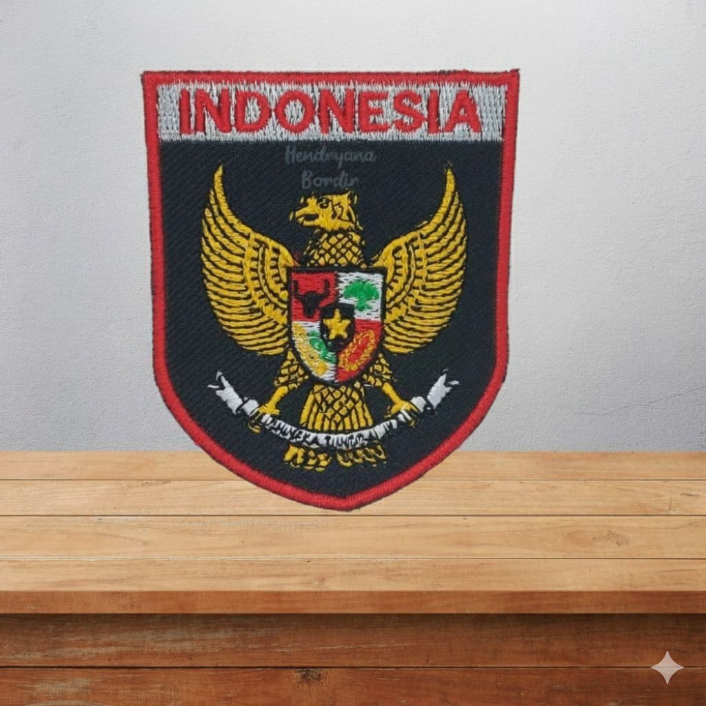 Logo bordir Garuda Indonesia perisai/bet garuda