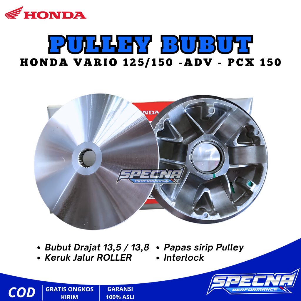 PULLEY CUSTOM PCX 160 PCX150 VARIO 160 ADV 150 K97 BIG PULLEY PNP VARIO 150 VARIO 125 ORIGINAL