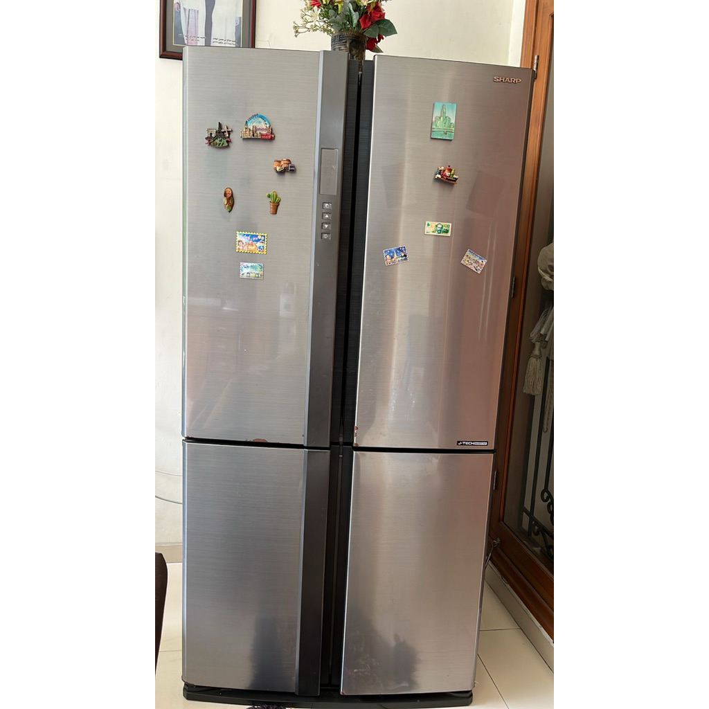 Kulkas belas sharp 4 pintu