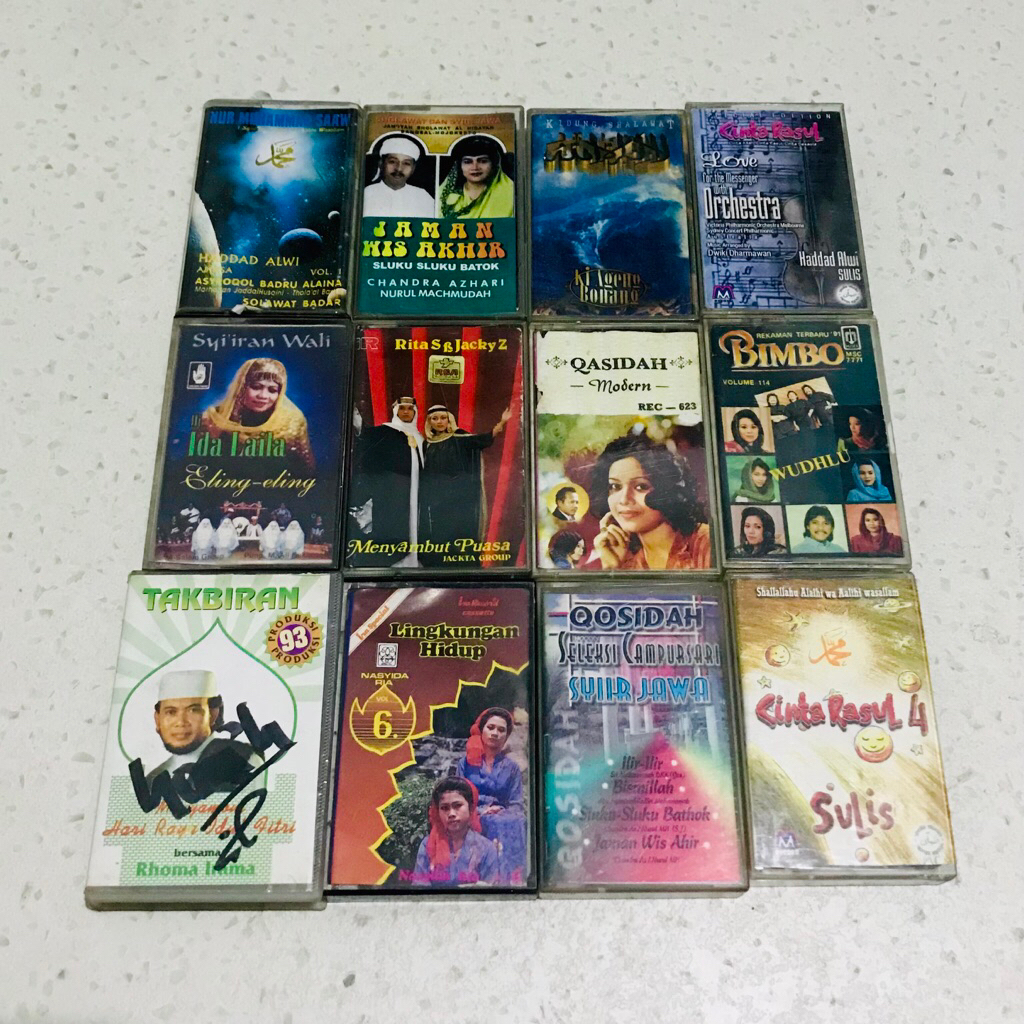 Kaset Pita RELIGI | SHOLAWAT | QOSIDA | GAMBUS | ISLAMI - Kaset Pita Original