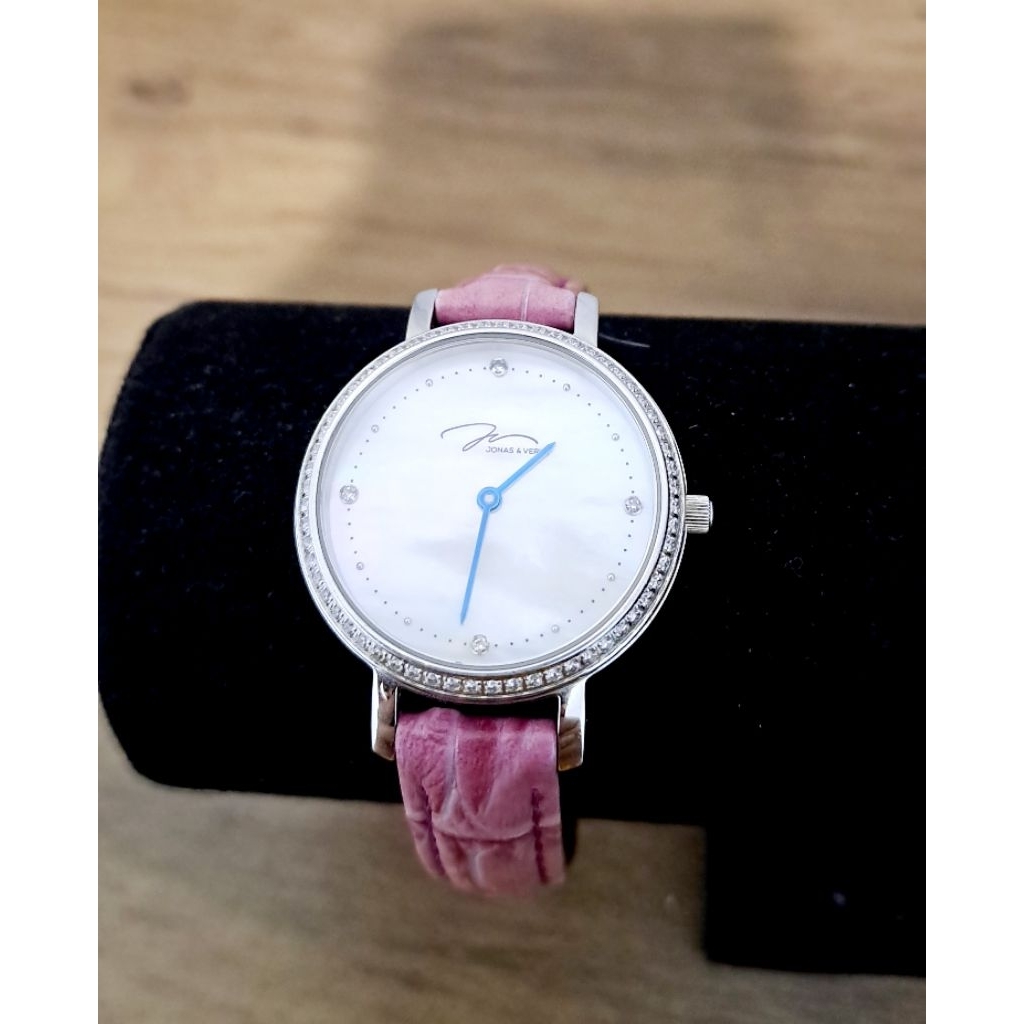 Jam tangan JONAS & VERUS UNGU ORI ELEGANT
