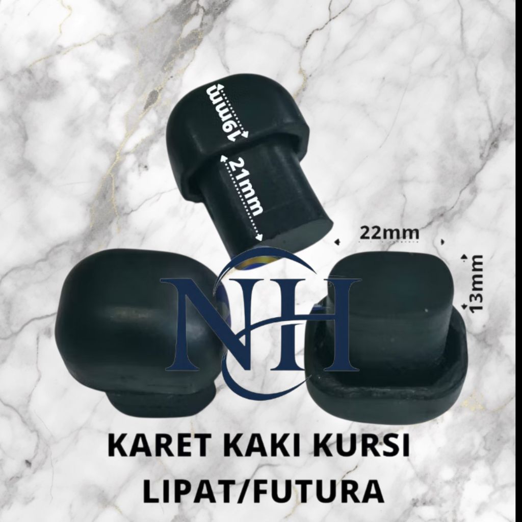 KARET KAKI KURSI FUTURA/KARET TAPAK KAKI/KARET ALAS KAKI KURSI LIPAT
