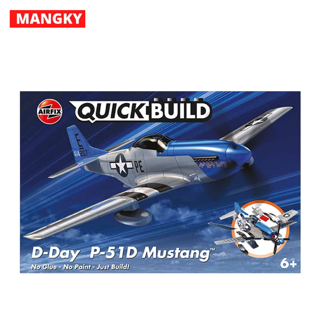 Quick Build D Day Mustang P 51D