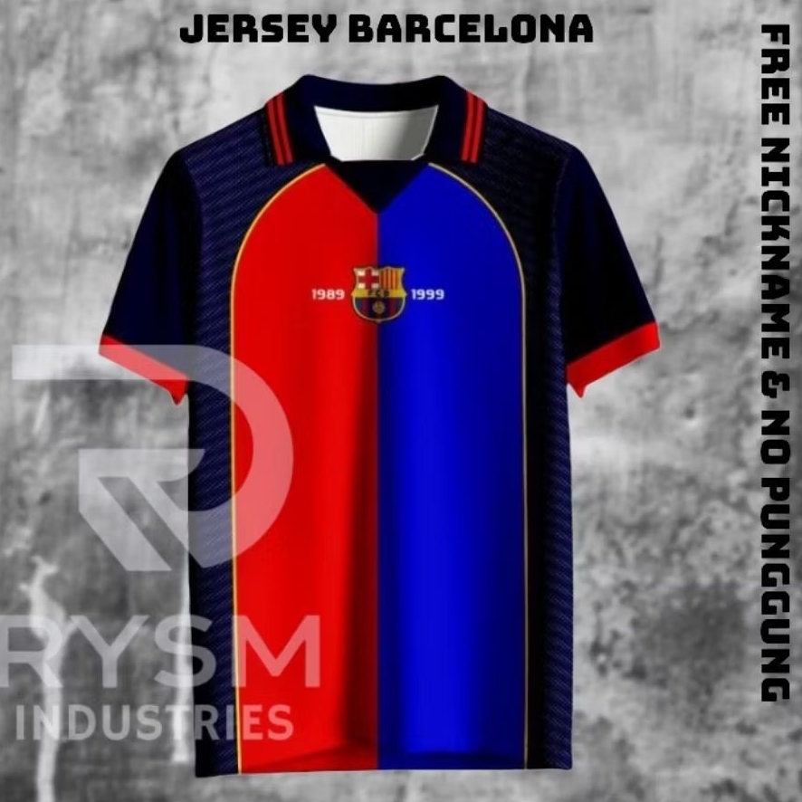RYSM Jersey Barcelona est 1989-1999