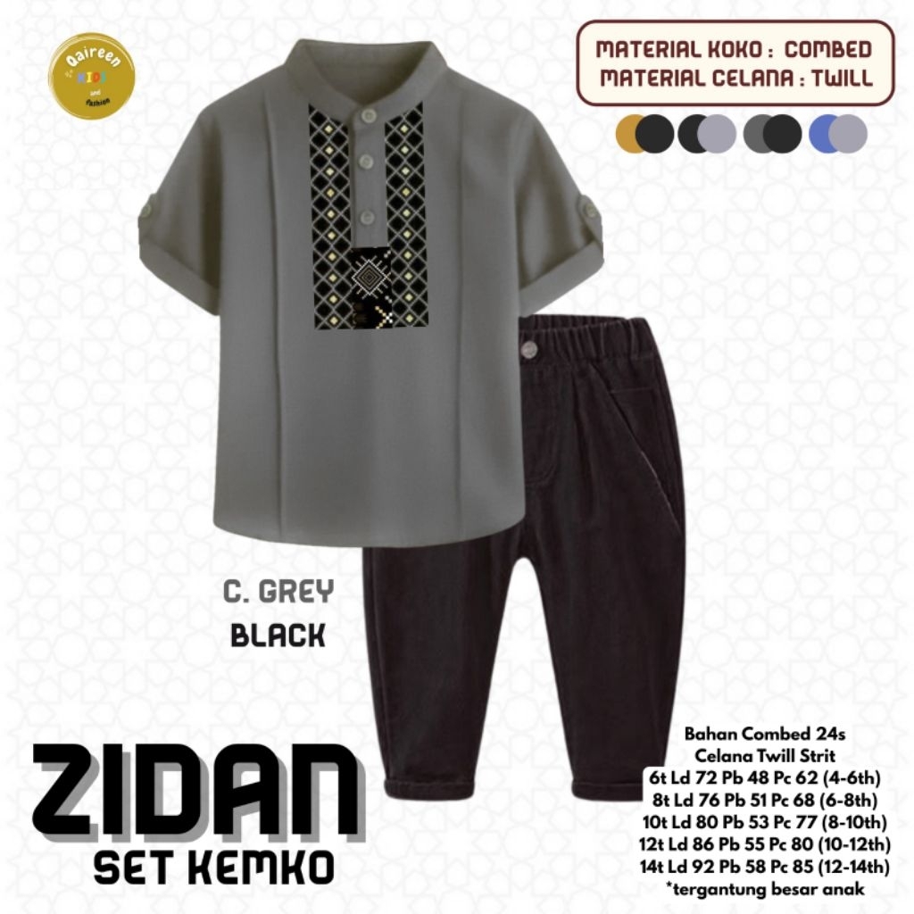 ZIDAN SET KOKO ANAK BY QAIREEN