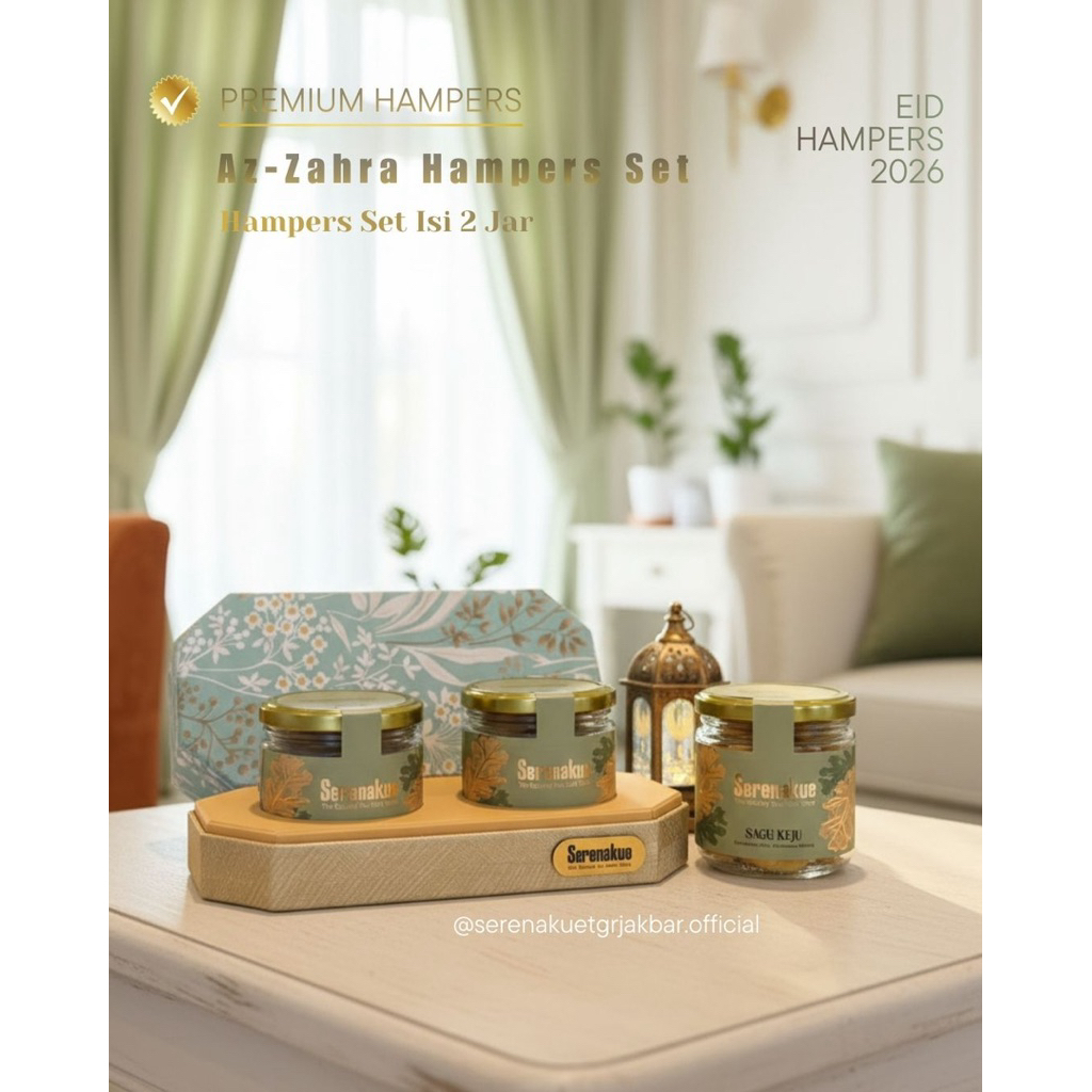 Az-Zahra Hampers Set isi 2 Jar