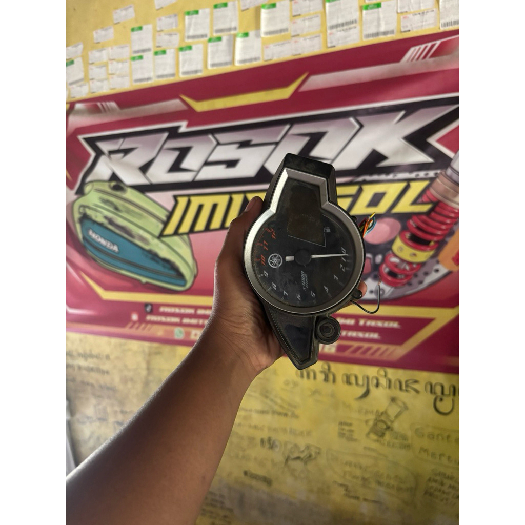 spidometer vixion new spidometer vixion nvl original cepota lepasan montor