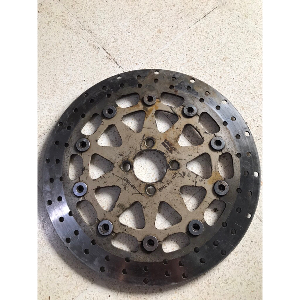 piringan cakram depan kawasaki blits kaze merk tacobell