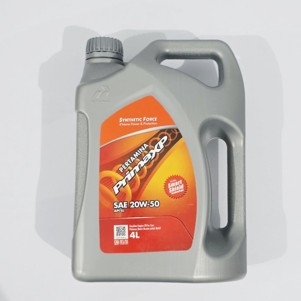 PERTAMINA OLI PRIMA XP 20W-50 4 LITER OLI MESIN BENSIN PERTAMINA 4 LITER