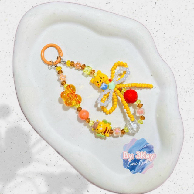 free mika - Winnie the Pooh Strap Phone | Gantungan HP Winnie The Pooh / Phone Strap Lanyard Manik W