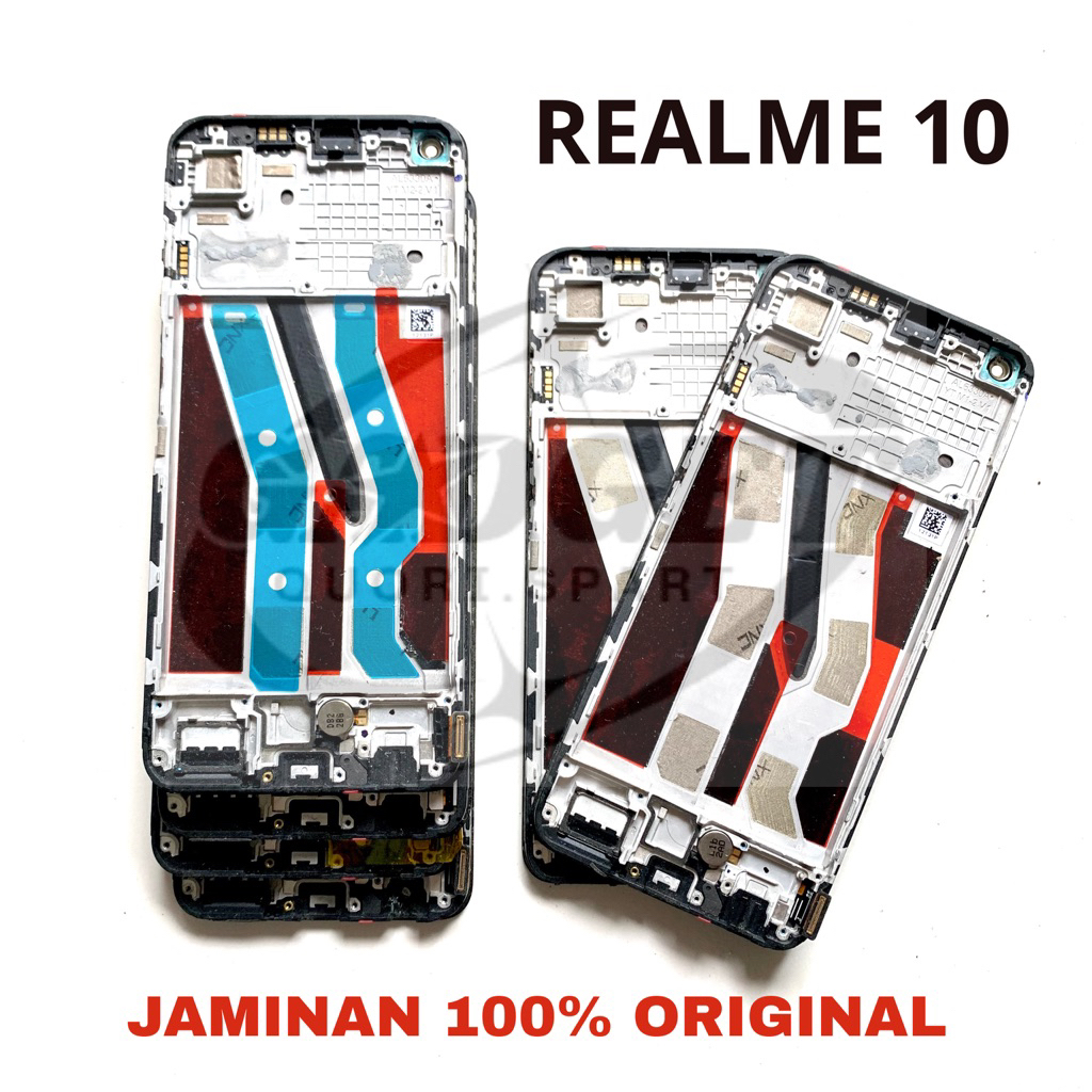 FRAME PAPAN LCD  REALME 10 LENGKAP TOMBOL ORIGINAL ASLI COPOTAN