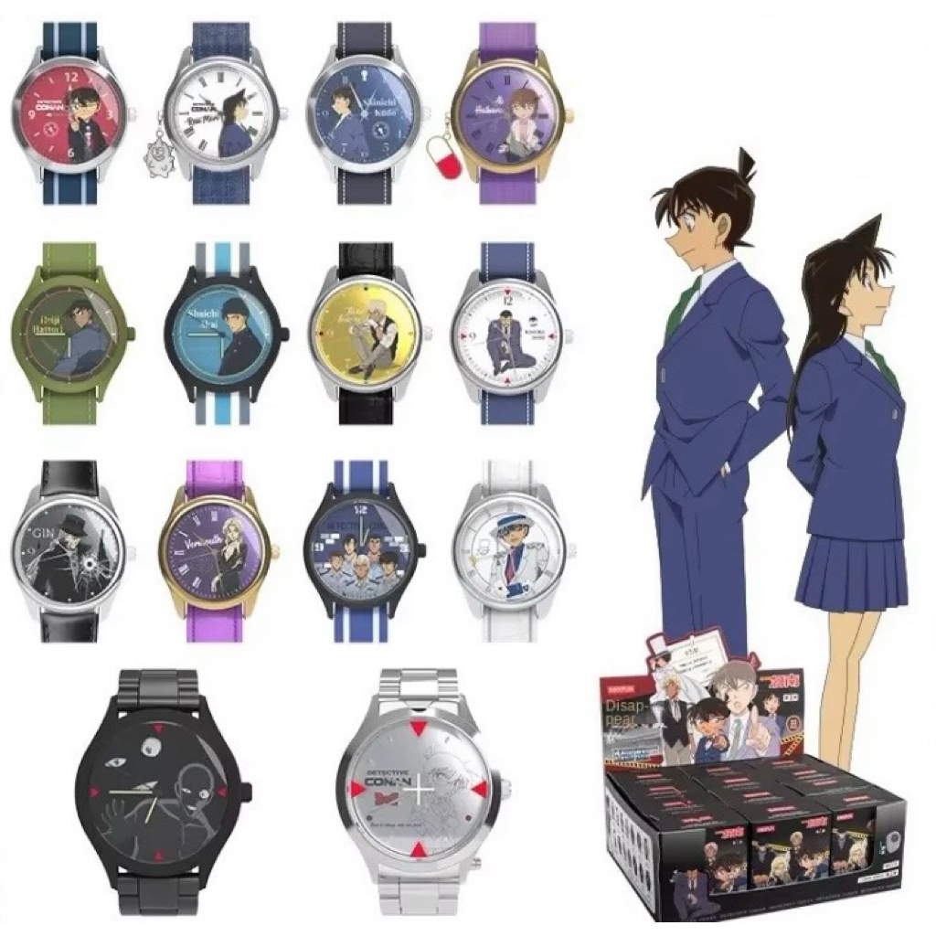 DETECTIVE CONAN WATCH JAM TANGAN DETEKTIF CONAN