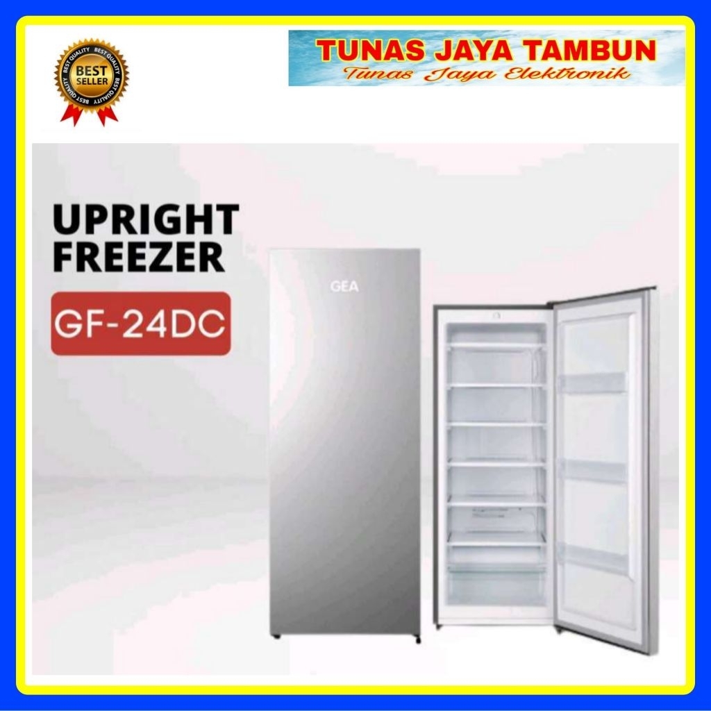 FREEZER GEA GF 24 DC / FREEZER GEA 189 LITER / FREEZER GEA 6 RAK GF 24 DC / GEA GF-24DC