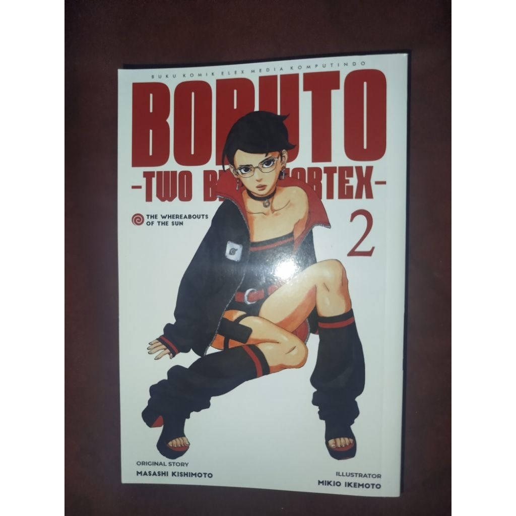 Komik Boruto TBV Vol 2-3 Original Bekas Tdk Segel