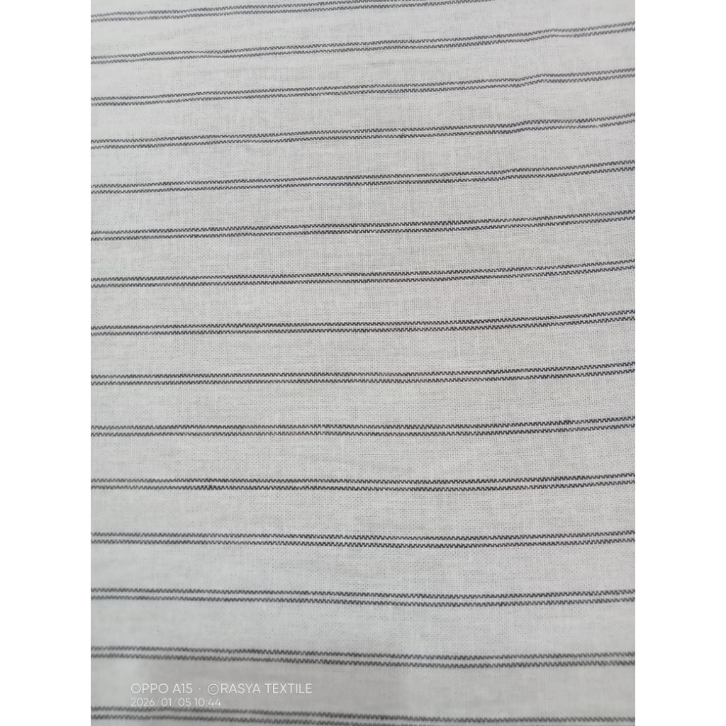 kain katun linen premium bahan kain linen motif salur bahan kain katun linen barbis meteran bahan ka