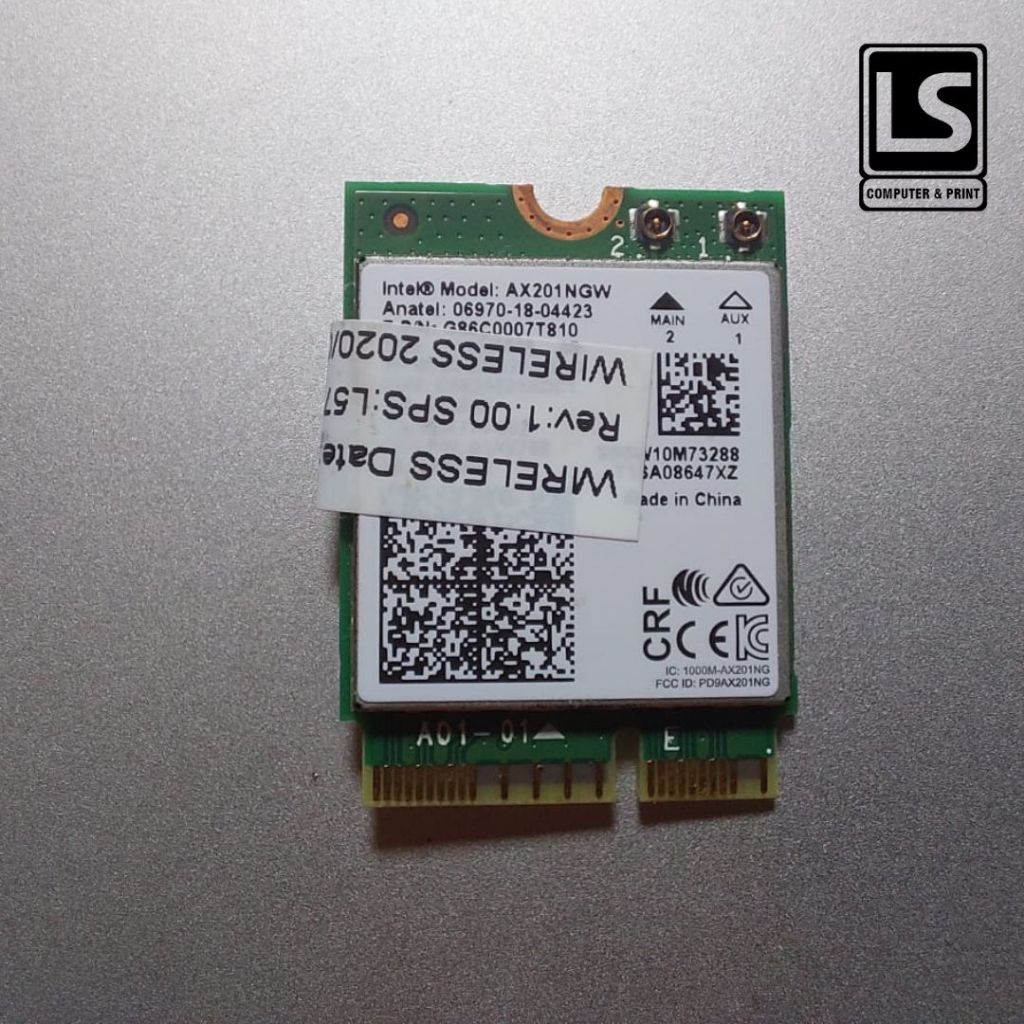 wifi card kartu wifi internal laptop HP elitebook x360 830 G7 original copotan