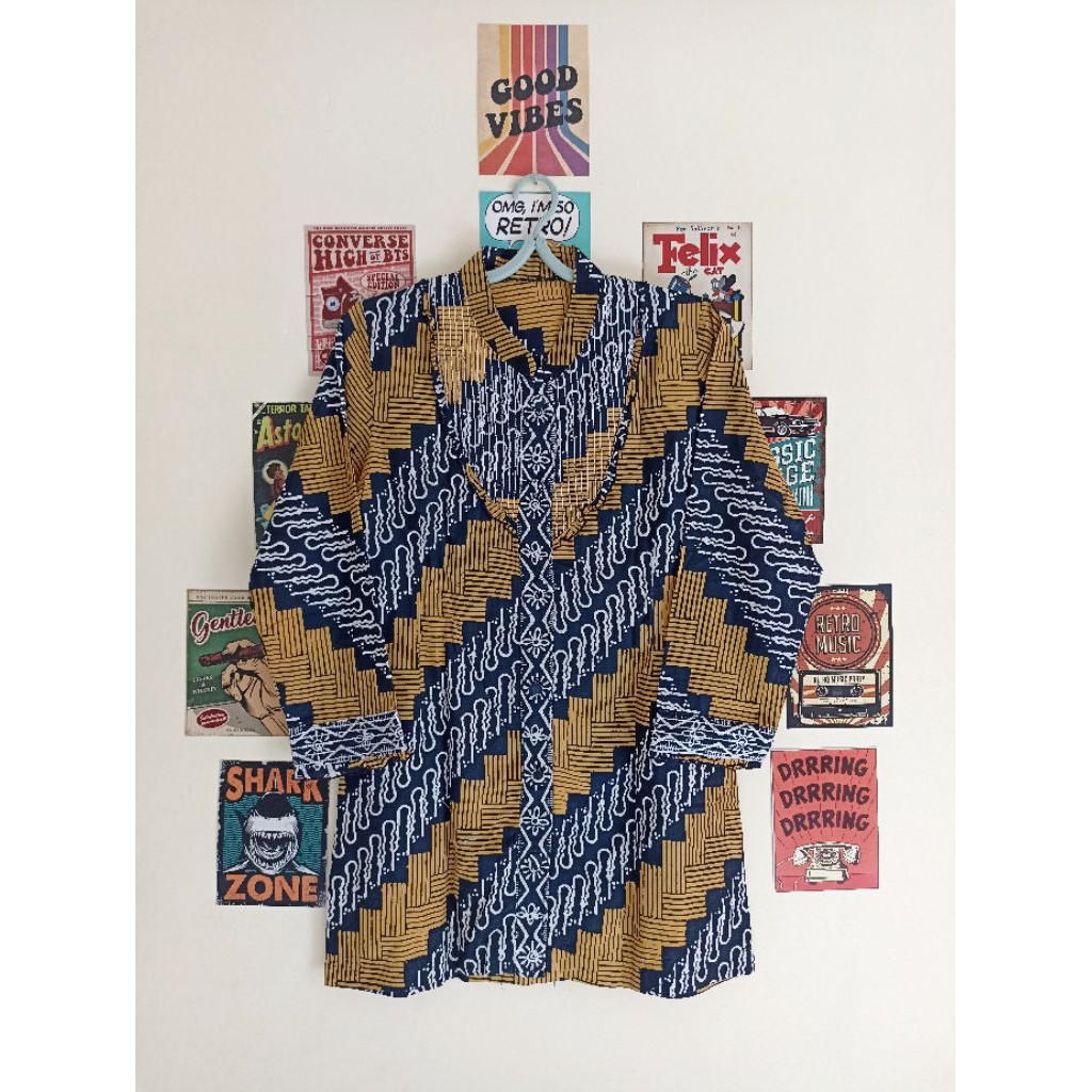 Tunik batik wanita bahan halus adem