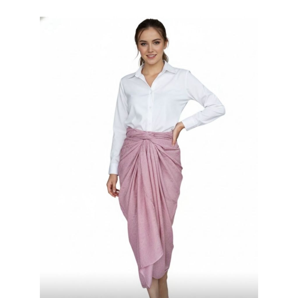 Rok Tali Bahan Doby  Premium,Rok lilit instan Viscose
