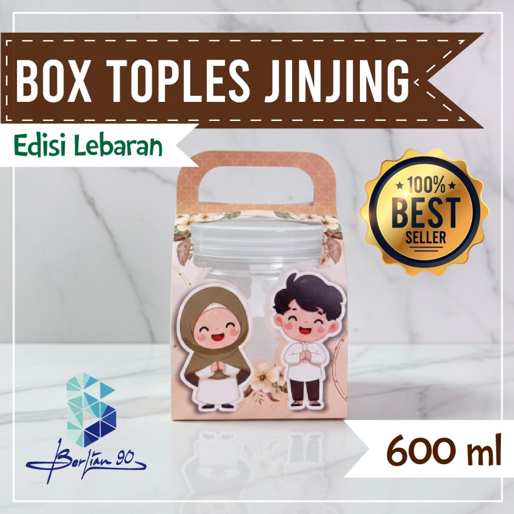 ( isi 20 ) Box Parcel Jinjing Lebaran Dus Hampers Sembako Kemasan Souvenir