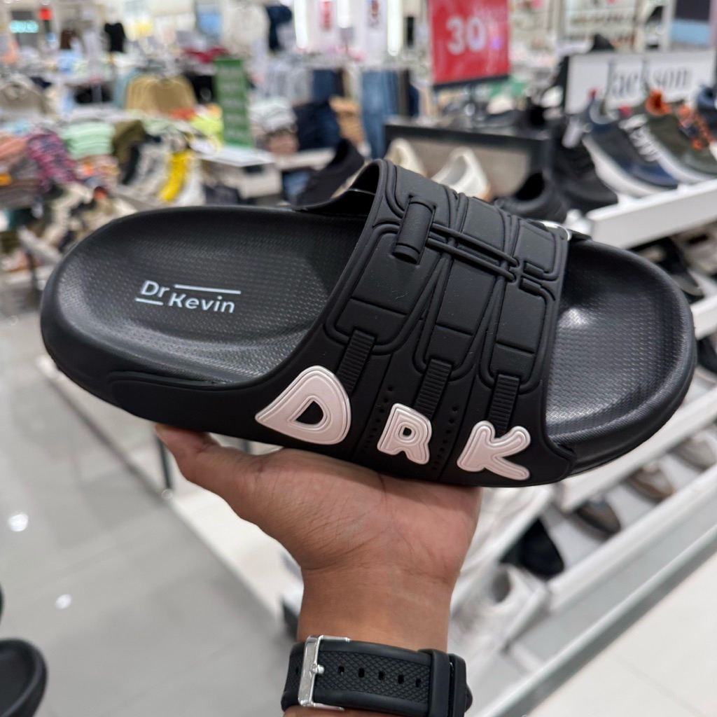 Dr.Kevin wide fit  Sandal Selop Slide Pria Best Seller