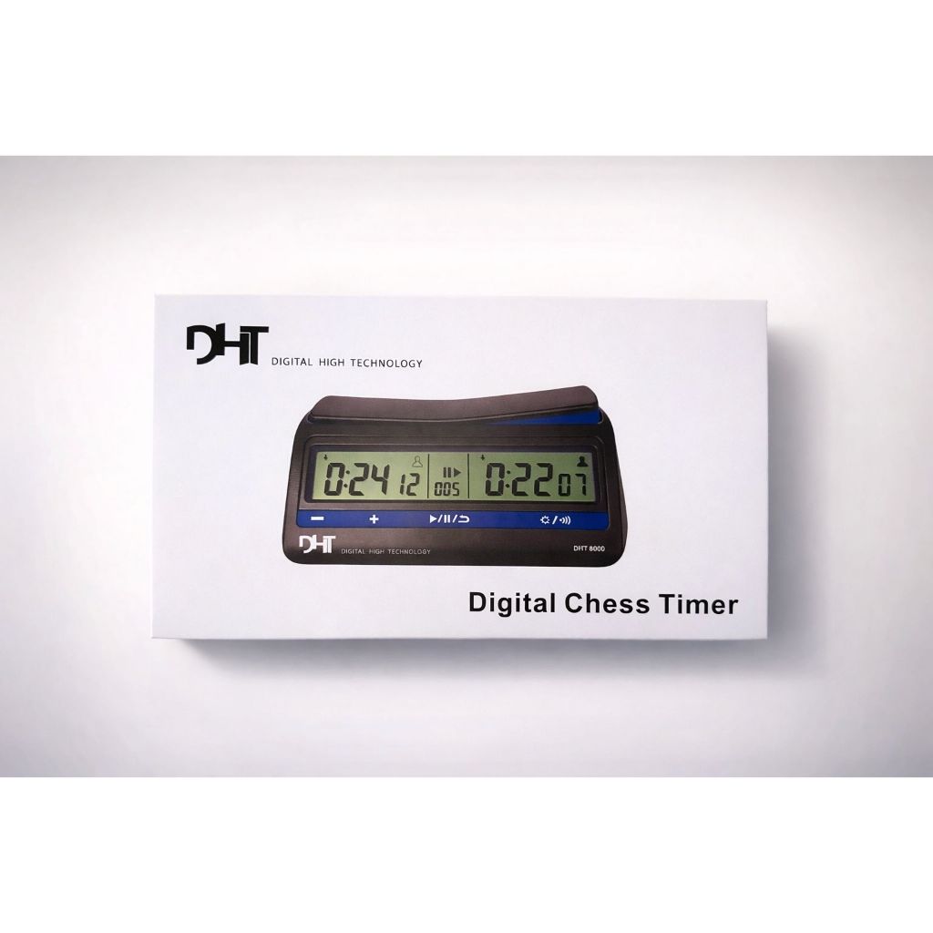 Jam Catur DHT Digital Chess Clock Count Timer DHT8000 DGT