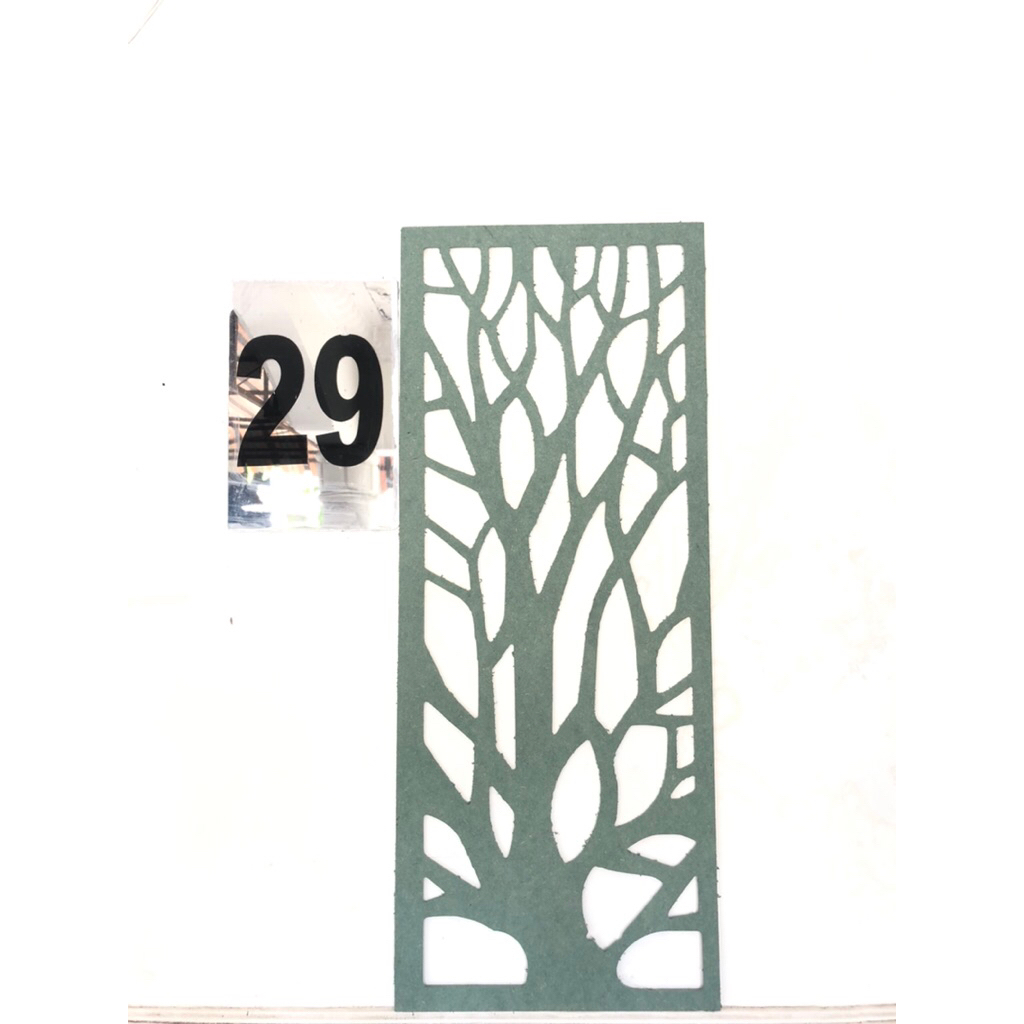 partisi ruangan hmr warna hijau tebal 3 mm