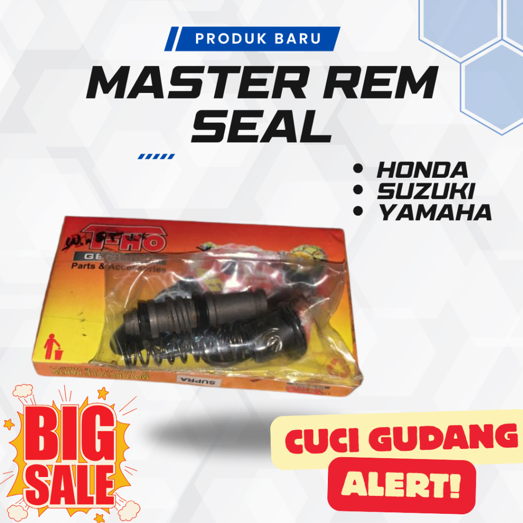 Master Rem Kit / Seal Master Rem Depan Ready