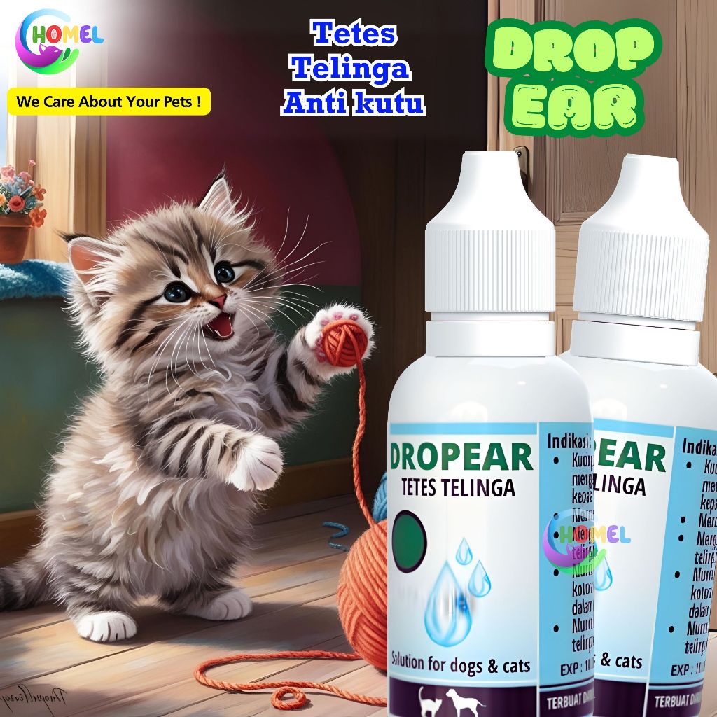 DROPEAR Obat Telinga Sakit, Obat Tetes Telinga Bernanah, Obat Tetes Telinga Berair, Congek, Sakit Te