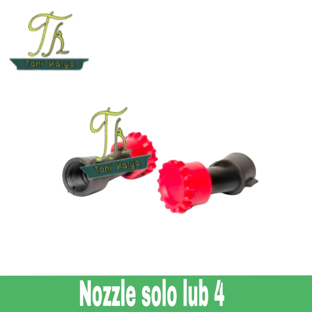 Nozzle sprayer 4 Lubang spuyer plastik spuyer kabut spuyer semprotan hama tangki sprayer SOLO manual