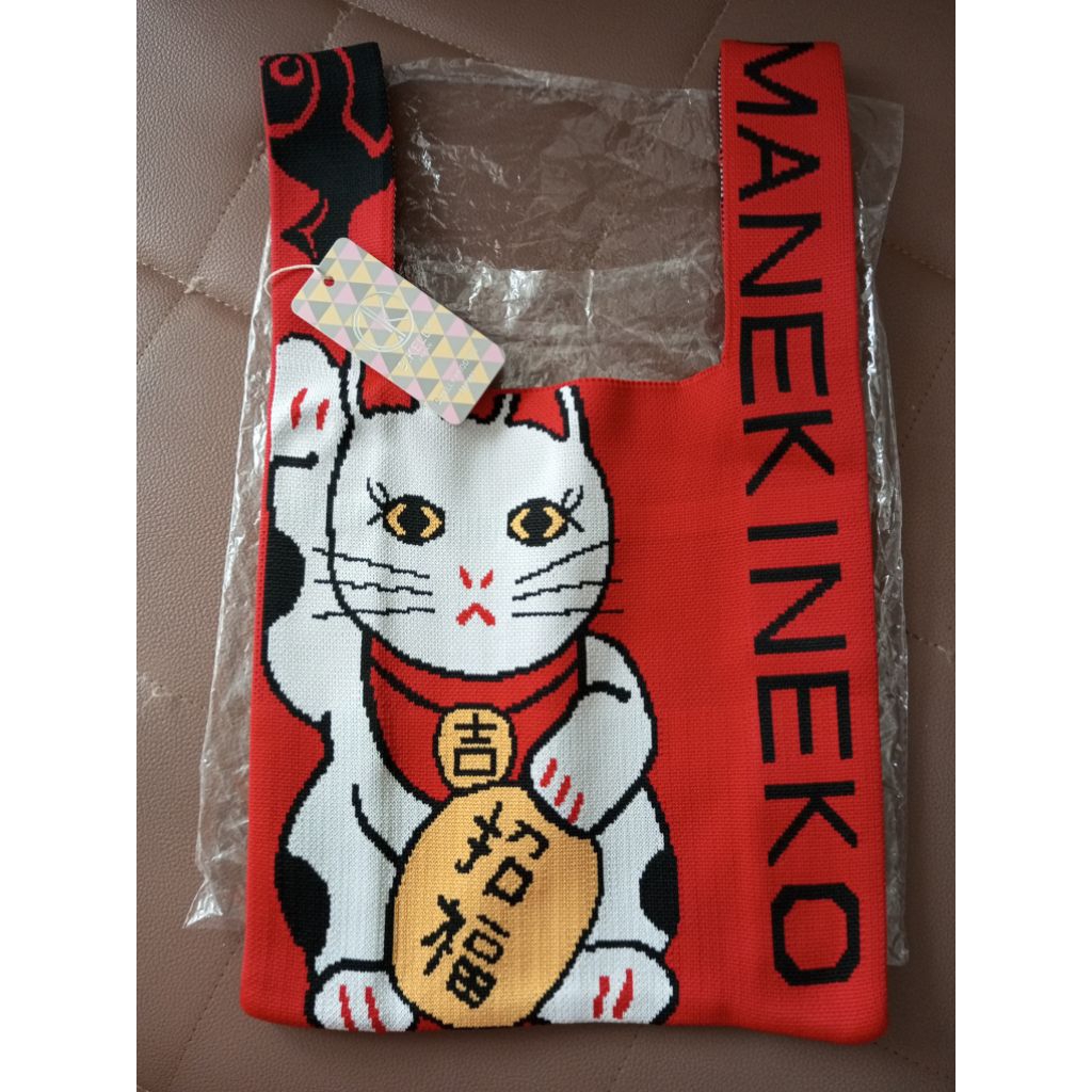 Tote bag Manekineko D Kelly ori Japan